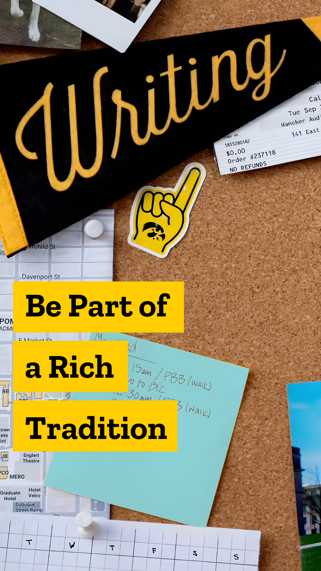 Be Part of a Rich Tradition