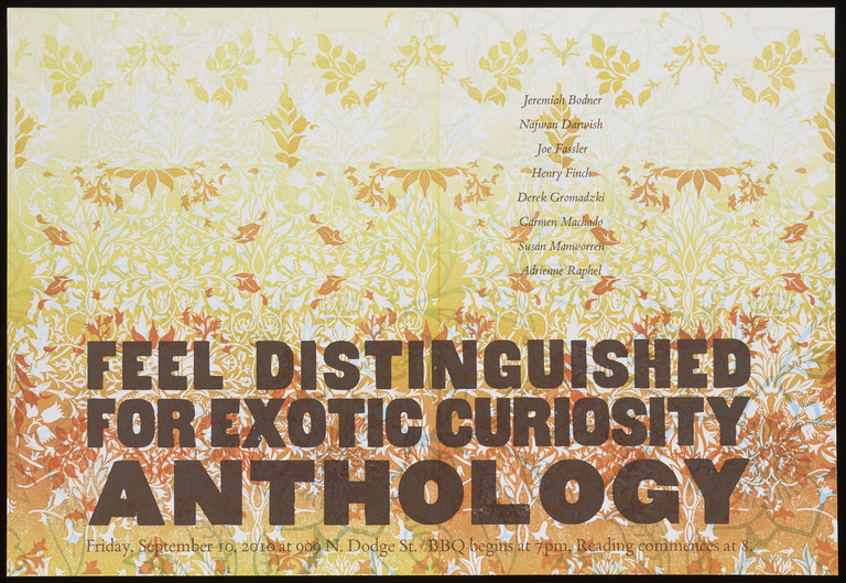 Feel Distinguished for Exotic Curiosity Anthology