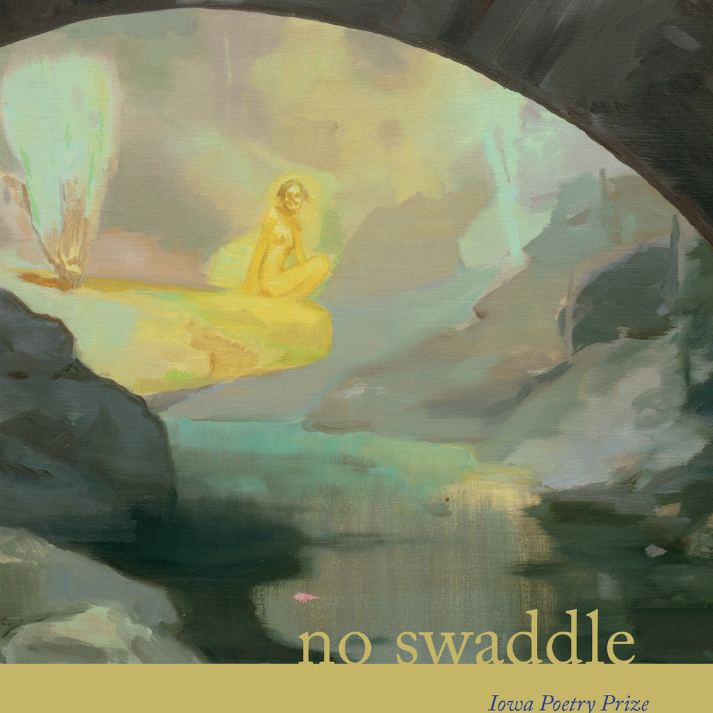 cover with an olive painting of a woman in the distance